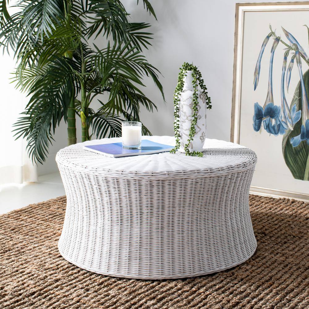 Ruxton Coffee Table - White - Safavieh
