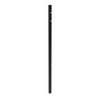 Athens 2-in x 2-in x 7-ft Gloss Black Aluminum Pressed Spear Fence Corner Post