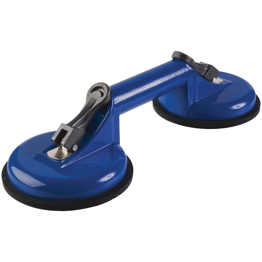 Double Suction Pad Sucker Glass Car Panel Lifting-Blue 