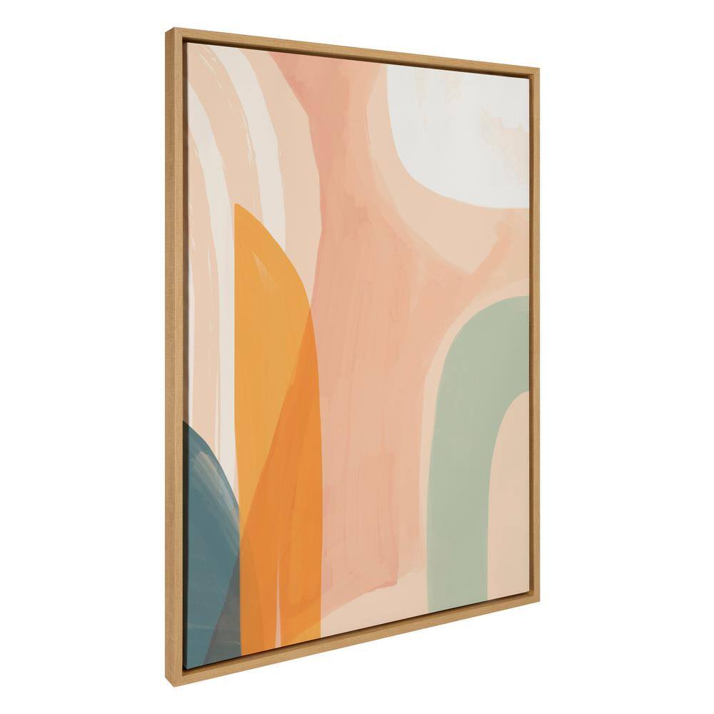 Sunrise Over Marrakesh Abstract Canvas Wall Art