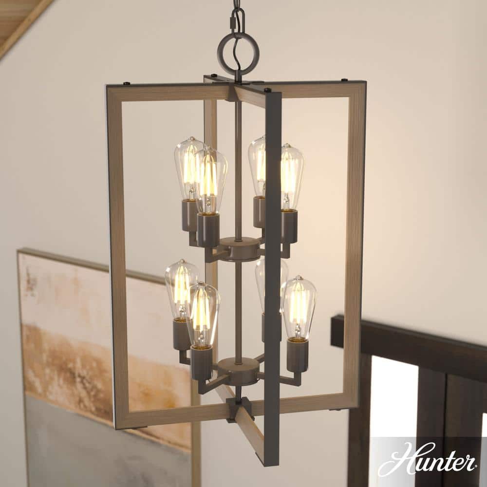 Woodburn 8-Light Noble Bronze Tier Pendant Light price history on PriceWatchPro