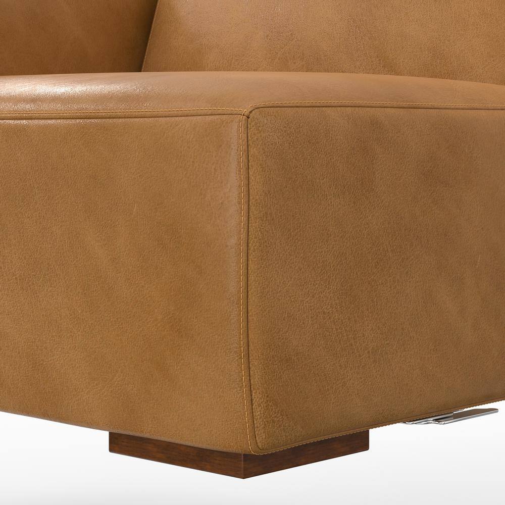 Rex Sienna Genuine Leather Left Arm Sofa Module