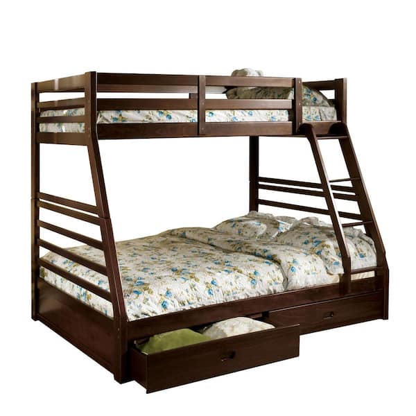 California IV Brown Bunk Bed