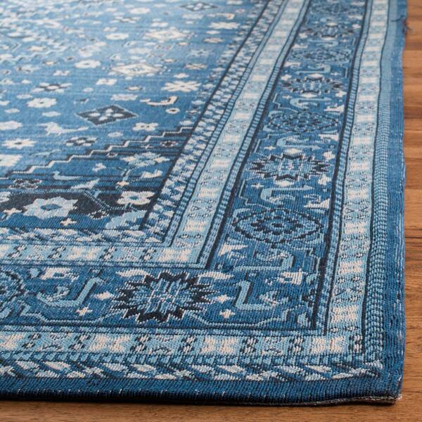 SAFAVIEH Classic Vintage 8 ft. x 10 ft. Blue/Charcoal Oriental
