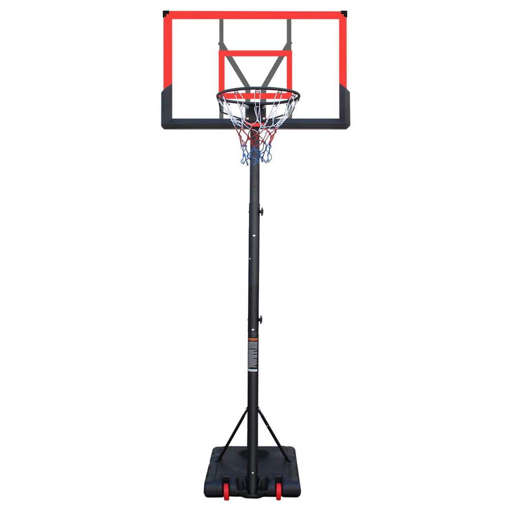 Basketball Goals 5.73-10 ft. Height Adjustable Portable Basketball Hoop Bas
