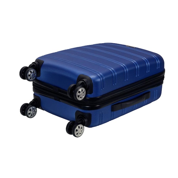 Rockland Melbourne 20 in. Expandable Carry on Hardside Spinner