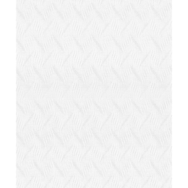Seabrook Designs Erismann Striped Ribbon Paintable Paper Nonwoven Wallpaper Roll 57.5 sq. ft.