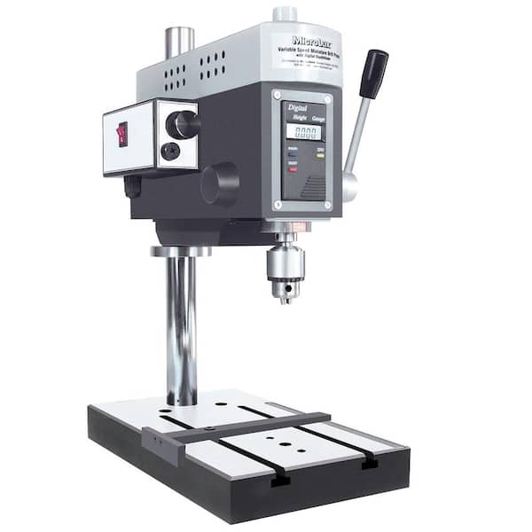 MICRO-MARK MicroLux Benchtop Variable Speed Mini Hobby Drill Press