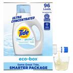 105 oz Eco Box HE Free & Gentle Liquid Laundry Detergent (96 Loads)