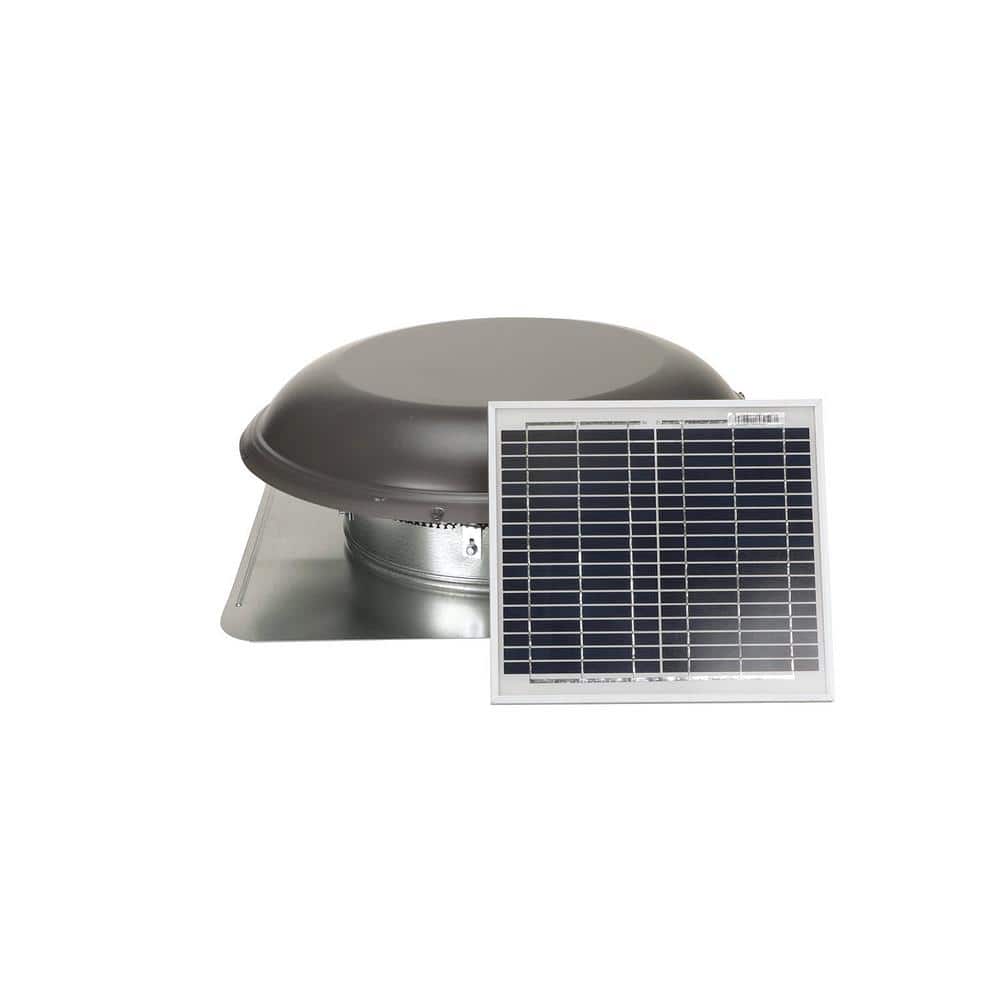 Buy BAUD Solar Ventilator, Fan Wall Mount Hole Brushless 10W