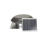 800 CFM 10-Watt Solar Powered Exhaust Roof Mount Attic Ventilator