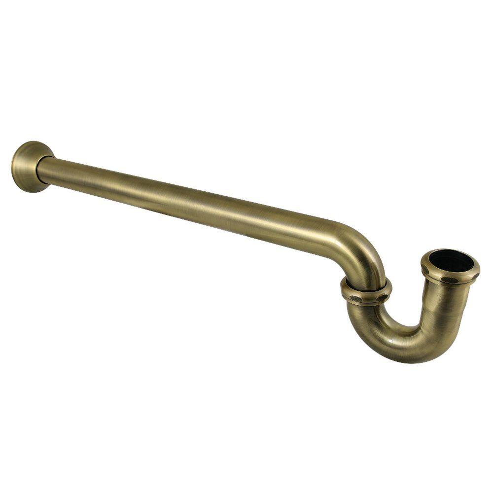 Vintage 1-1/2 in. 18-Gauge Decor P-Trap in Antique Brass price history on PriceWatchPro