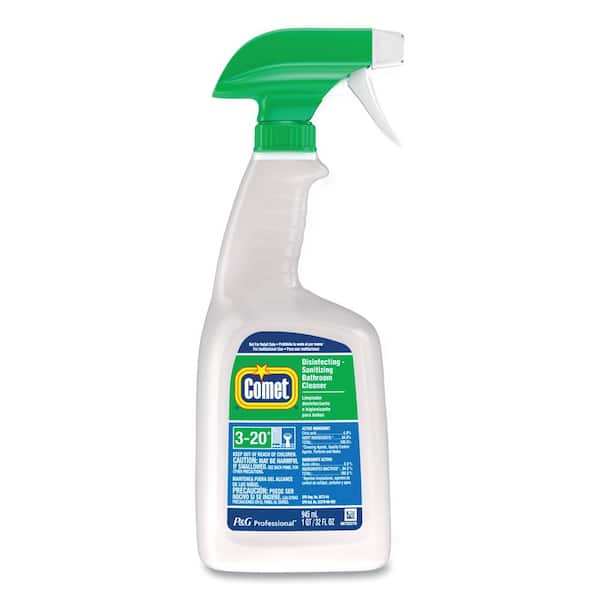 Comet 32 oz. Citrus Scent Disinfecting-Sanitizing Bathroom Cleaner Trigger Bottle (8-Carton)