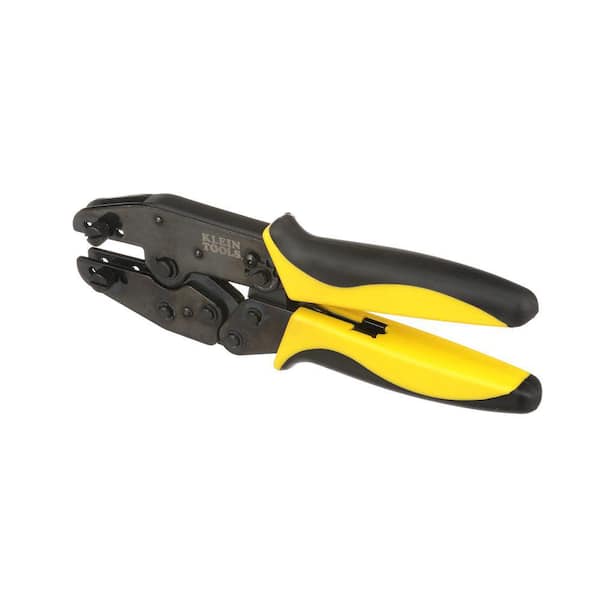 Klein Tools Ratcheting Crimper, 10-22 AWG - Insulated Terminals