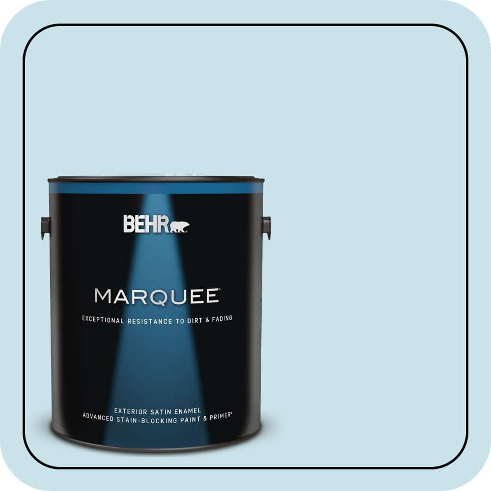 1 gal. #PPL-24 Endless Sky Satin Enamel Exterior Paint & Primer price history on PriceWatchPro