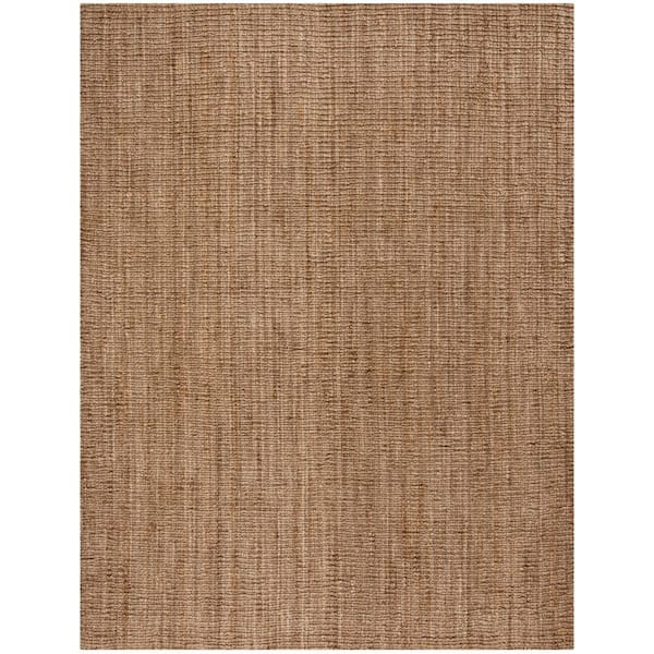 Natural Fiber Natural/Gray 10 ft. x 14 ft. Woven Crosstitch Area Rug