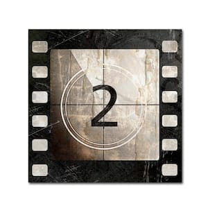 14 in. x 14 in. "Vintage Countdown II" by Color Bakery Printed Canvas Wall Art