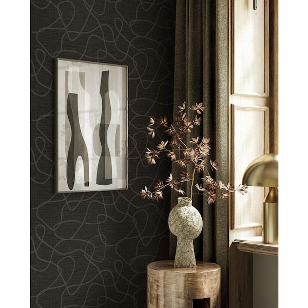 GALEY ALIX 30.75 sq. ft. Basalt The Bair Vinyl Peel and Stick