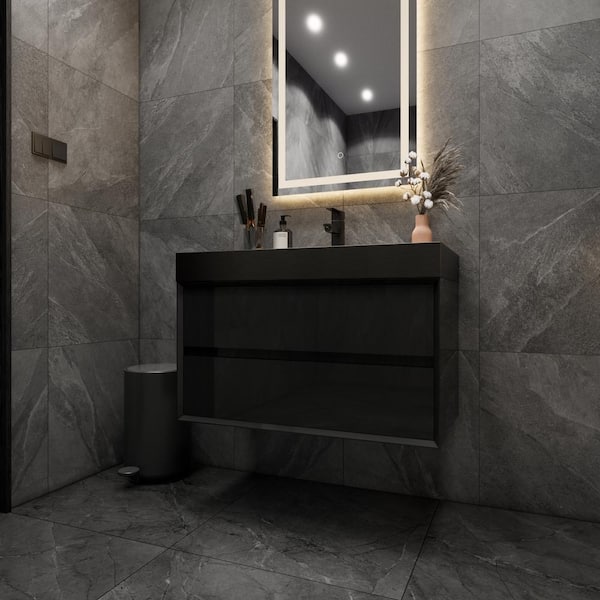 BV Better Vanity MIA 36 in. W x 20 in. D x 24 in. H Single Sink