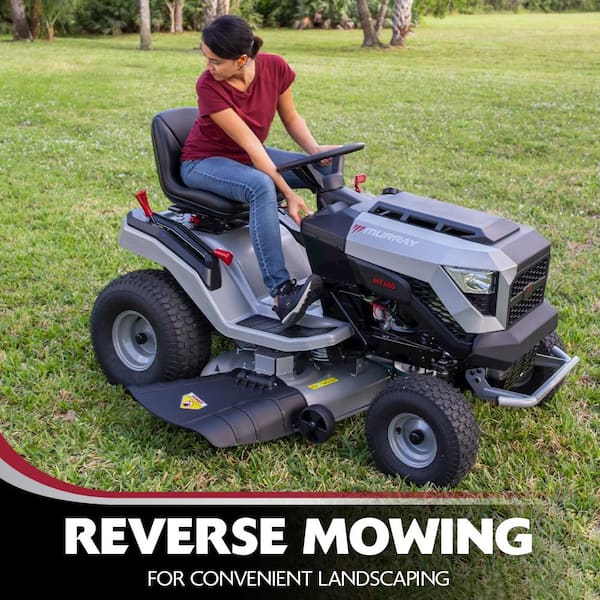 Murray - MT200 42 in. 19.0 HP 540cc EX1900 Series Briggs and Stratton Engine Automatic Gas Riding Lawn Tractor Mower