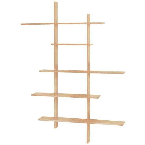 Unbranded 66 in. x 50 in. Deluxe Tall Display Shelf