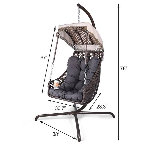 Amazon.com : Stream Design Portable Swing Hammock Chair