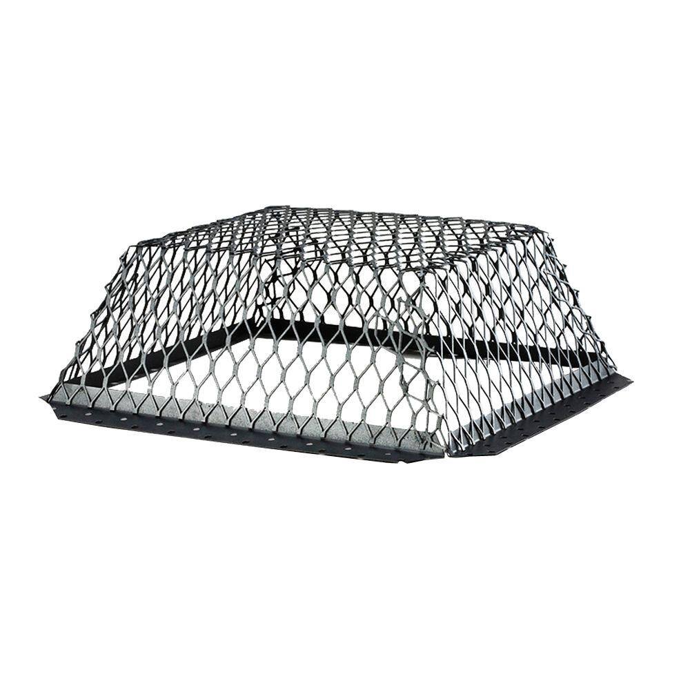 Hy C Ventguard 16 In X 16 In Roof Wildlife Exclusion Screen In Galvanized Black Rvg1616g The Home Depot