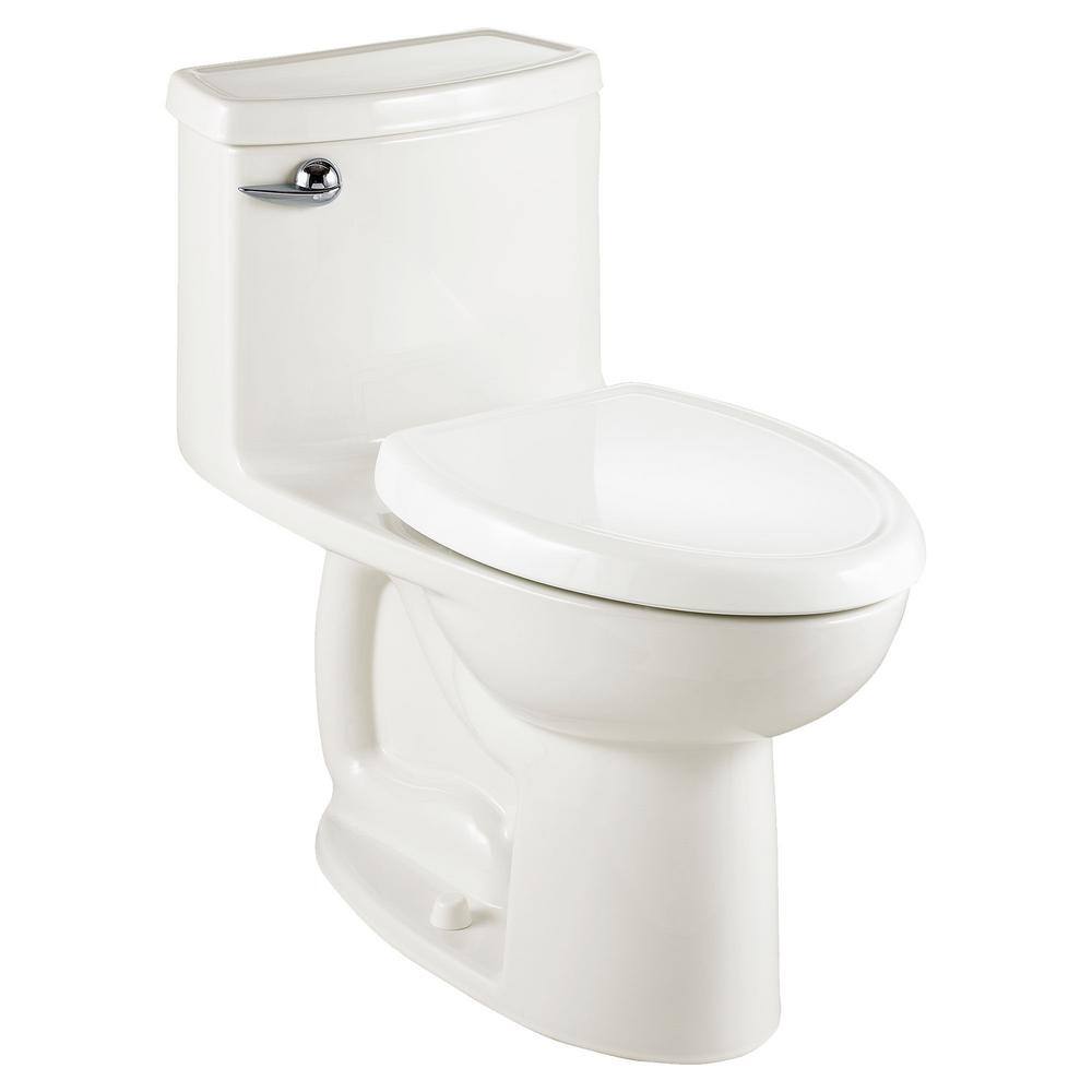 American Standard Compact Cadet 3 Flowise Tall Height 1 Piece 1 28 Gpf Single Flush Elongated Toilet In White Seat Included 2403 128 0 The Home Depot