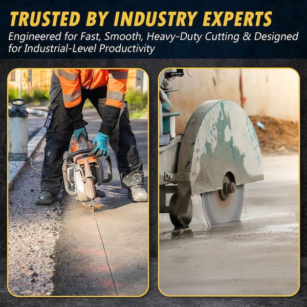 EDiamondTools 18 in. All Purpose Diamond Saw Blade 1 in