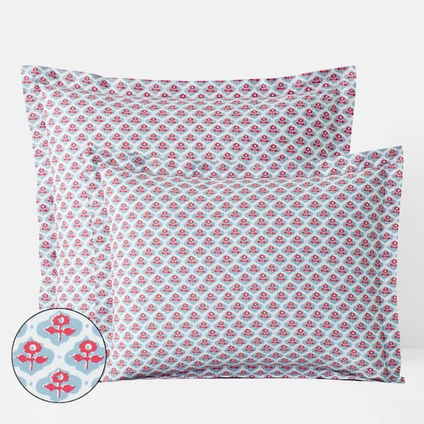 Company Cotton Mini Garden Cotton Percale Sham