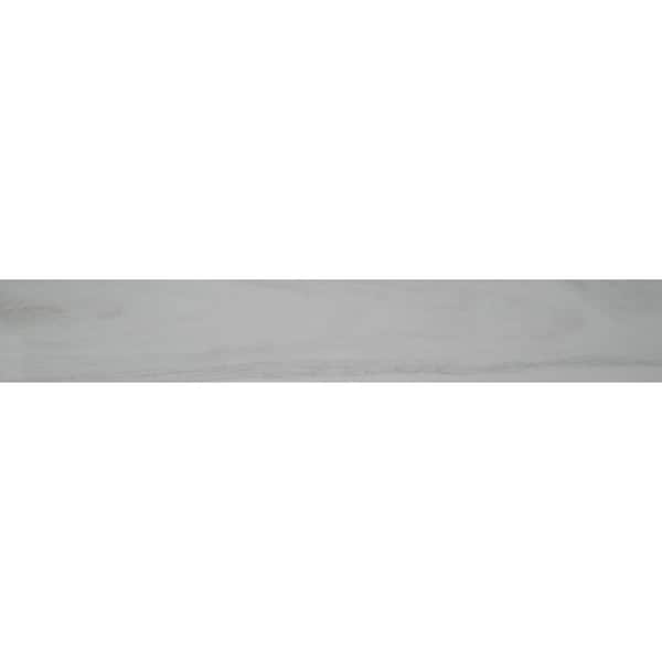 Joanou Blanco 8 in. x 48 in. Matte Porcelain Floor and Wall Tile (10.66 sq. ft./Case)