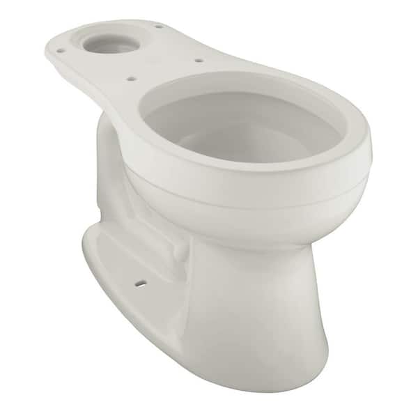 KOHLER Cimarron Round Front Toilet Bowl Only Less Seat in Ice Grey