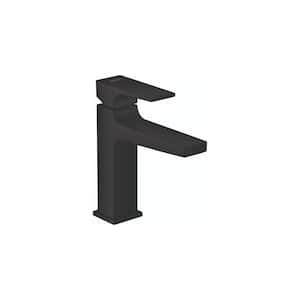 Metropol Single Hole Single-Handle Bathroom Faucet in Matte Black