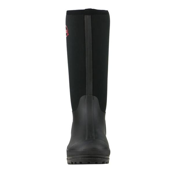mens zip up rubber boots