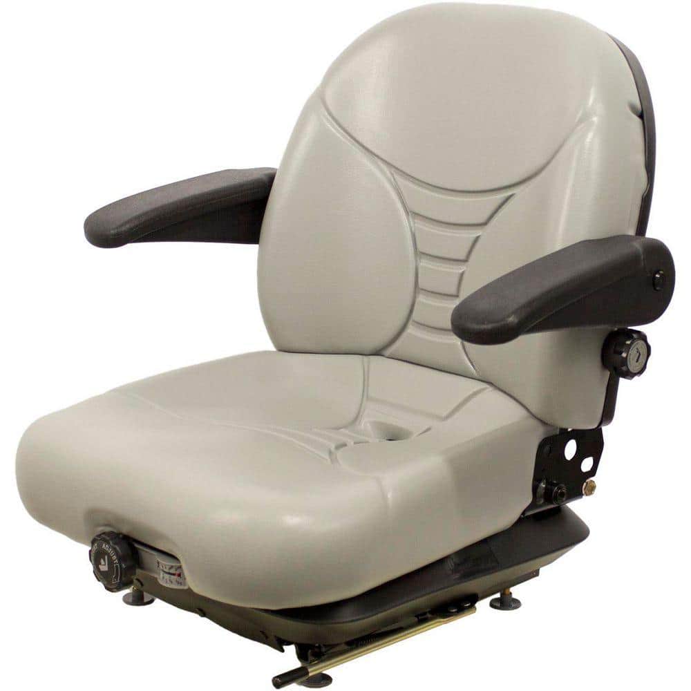 Gray KM 236 Seat and Mechanical Suspension for Industrial, Small Construction and Turf Equipment with Central Drain Hole price history on PriceWatchPro