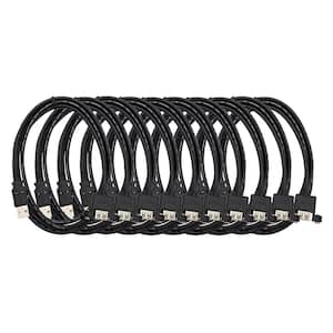 Micro Connectors, Inc 15 ft. USB 2.0 Type A / A Panel Mount