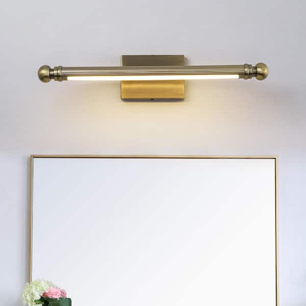 Rennnsan Solen 25.2 in. Mid-Century 1-Light Antique Green