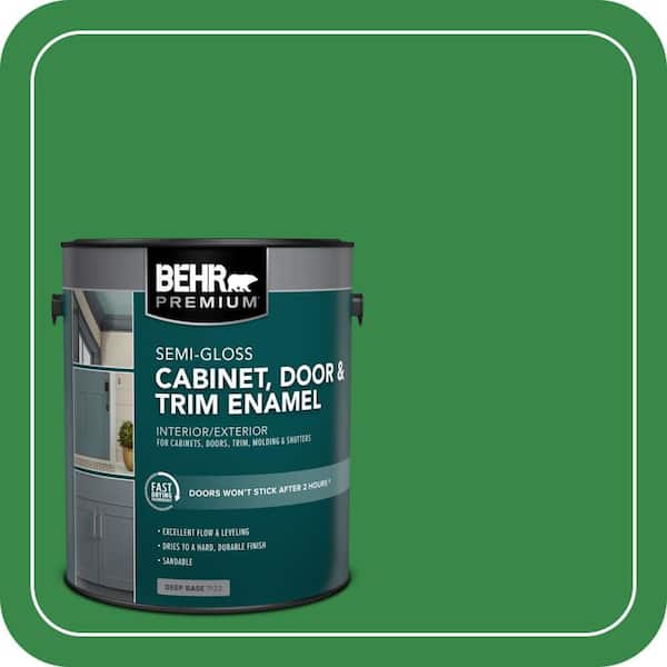 ディープハウス、ソウル大名盤カバー！Paris Green - Oh Yes BEHR PREMIUM 1 gal. #P400-7 Paradise of Greenery Semi-Gloss Enamel