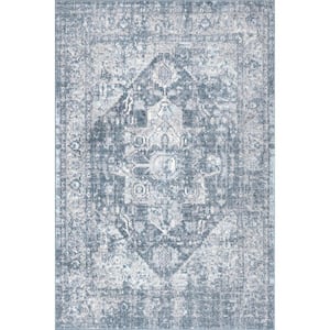 Justine Blue 8 ft. x 10 ft. Persian Area Rug