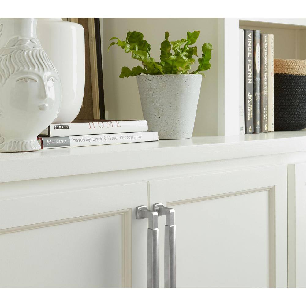 Polished Chrome 6-5/16 Inch Cabinet Drawer Pull with Mounting Hardware