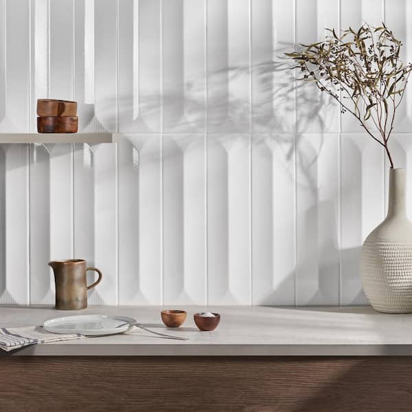TRIMUI BRICK ホワイト Ivy Hill Tile Big Brick White Carrera 12 in. x 12 in. x 8 mm