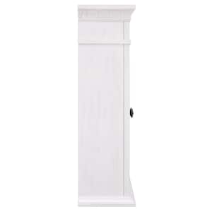 Cailla 26 in. W x 28 in. H Wall Cabinet in White Wash