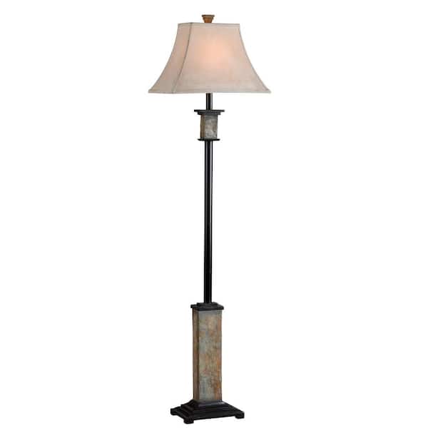 Natural Slate Floor Lamp, Slate Floor Lamps