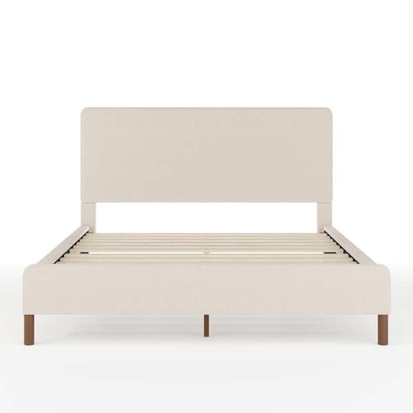 Betty枠 Upholstered Piped Platform Bed MS-TW-3WDB01B- – BizChair