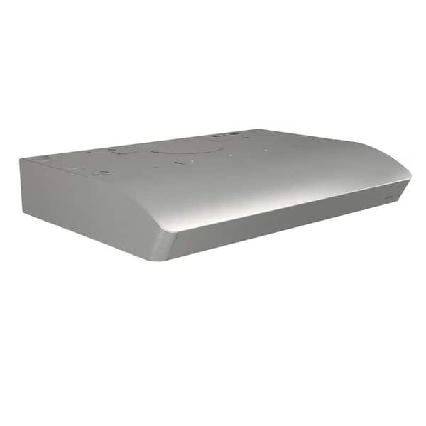 Broan Nutone Glacier Deluxe BCDF1 36 in. 375 Max Blower CFM Covertible  Under-Cabinet Range Hood with Light in Stainless Steel (retail price $298)  Auction