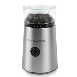 Krups 8 oz. Black Stainless Steel Burr Coffee Grinder with Adjustable  Settings GVX212 - The Home Depot