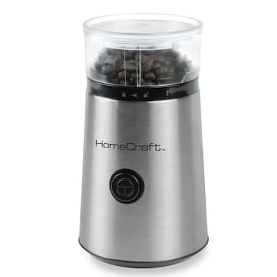 https://images.thdstatic.com/productImages/cbc65bd7-9494-4693-b604-cd4d2384d7fb/svn/stainless-steel-coffee-grinders-hccg1ss-64_400.jpg