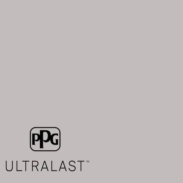 PPG UltraLast 1 gal. #PPG1005-3 Gray Shadows Matte Interior Paint and Primer