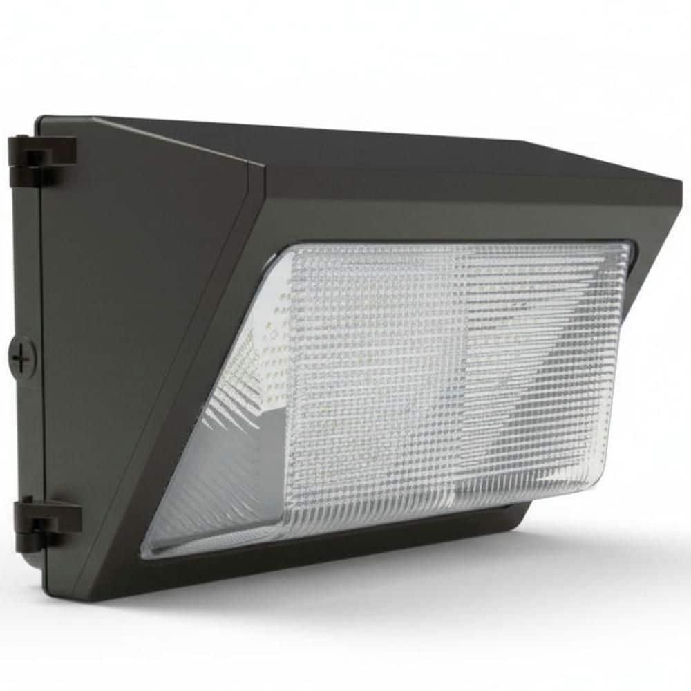 1050-Watt Equivalent Integrated LED Dimmable Outdoor Wall Pack Light, Selectable CCT 27K-40K-50K, Bronze price history on PriceWatchPro