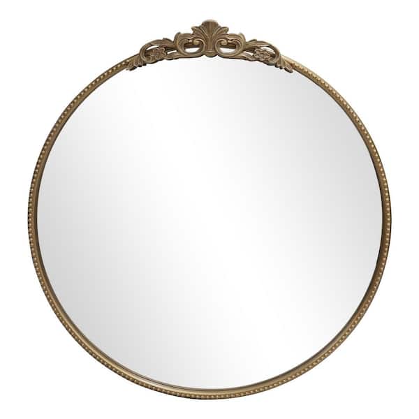 バロックスタイルのゴールドフレーム鏡 バロックスタイルのゴールドフレーム鏡 バロックスタイルのゴールド
